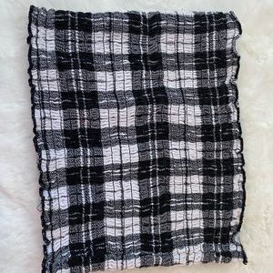 Plaid Hollister tube top